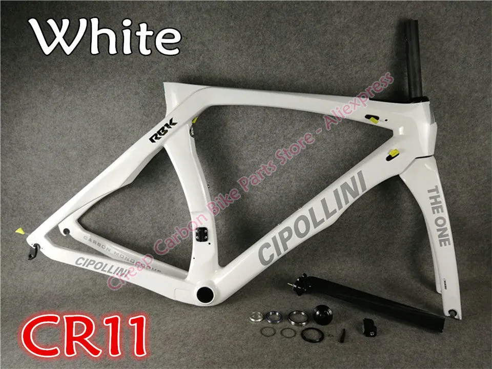 3K CR11 T1000 3 K/UD/1 K MCipollini RB1K одна карбоновая дорожная рама Cipollini с XXS/XS/S/M/L/XL матовая/глянцевая 24 цвета на выбор - Цвет: 3K CR11