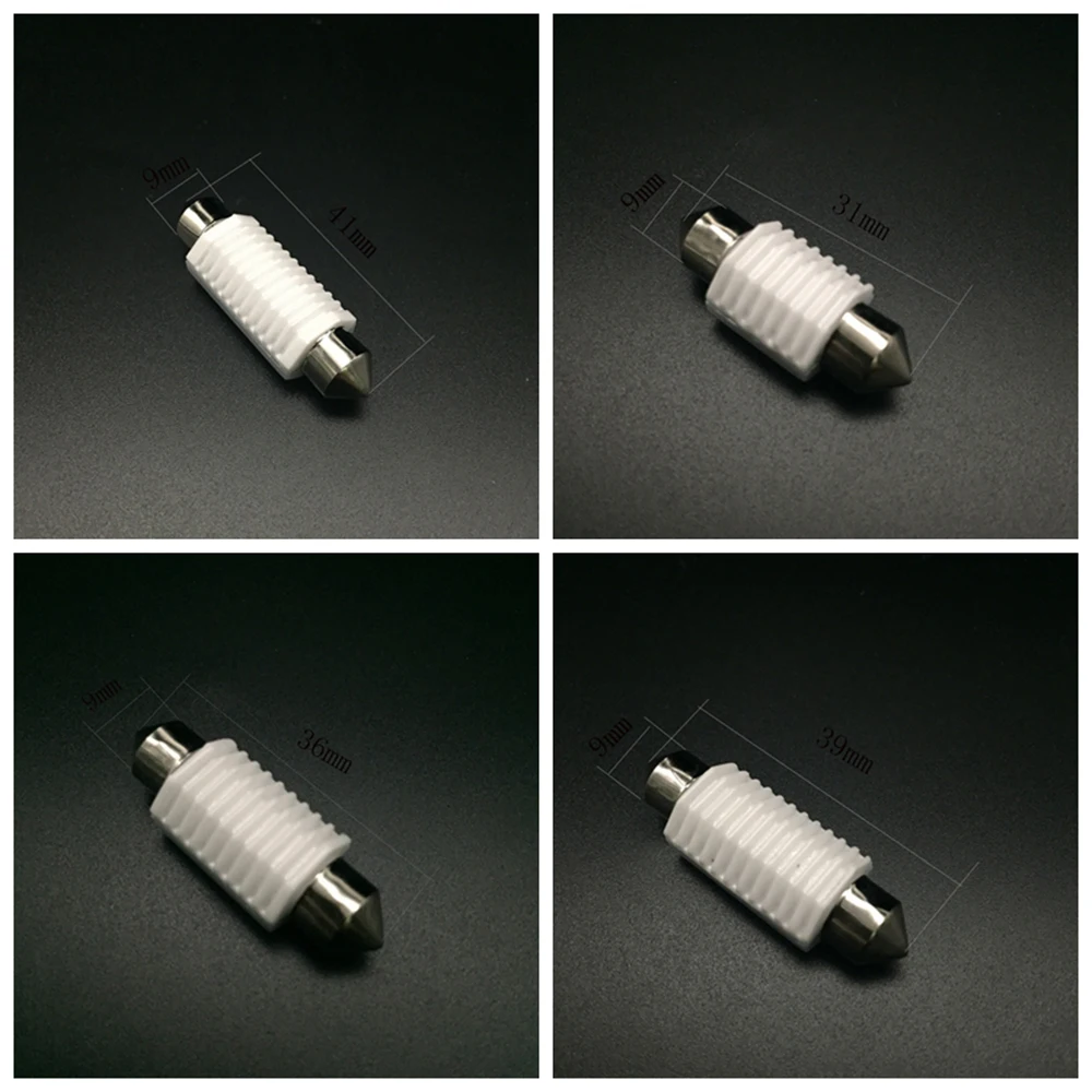 Yushuangyi 4X Canbus Error Free C5W 3030 2SMD 31 мм 36 мм/39 мм/41 керамический иллюминационных гирлянд