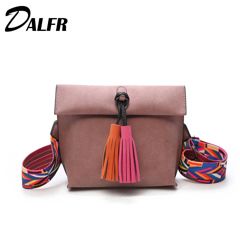 Dalfr из искусственной кожи Для женщин модная сумка Сумки через плечо для Обувь