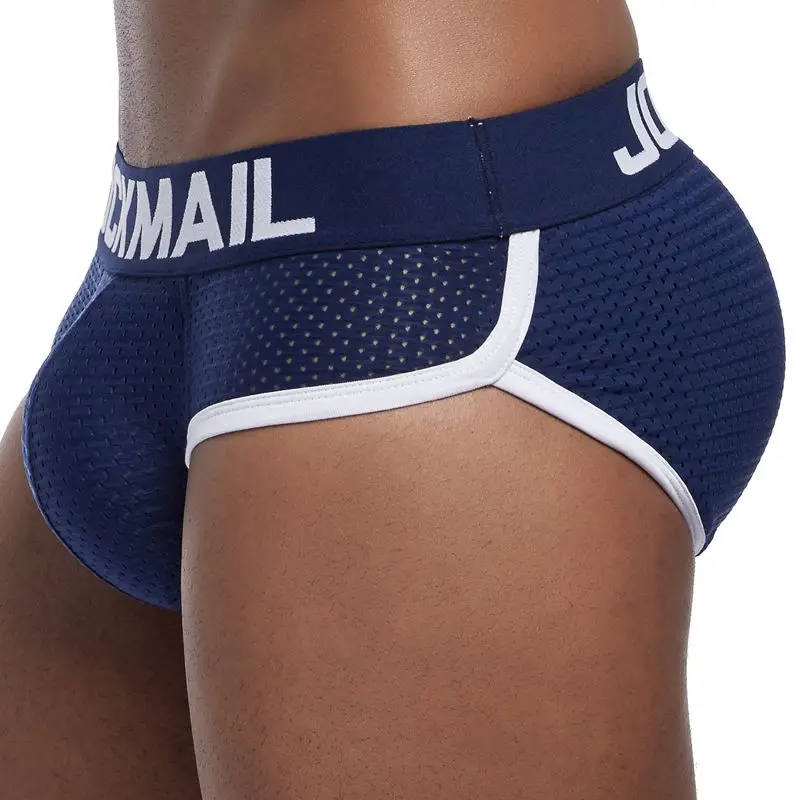 Сексуальное мужское нижнее белье JOCKMAIL мужские трусы с мягкой подкладкой