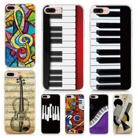 for alcate 1 1x 1c 3c 3v 3x 5 5v soft tpu silicone case print guitar piano cover protective coque shell phone cases