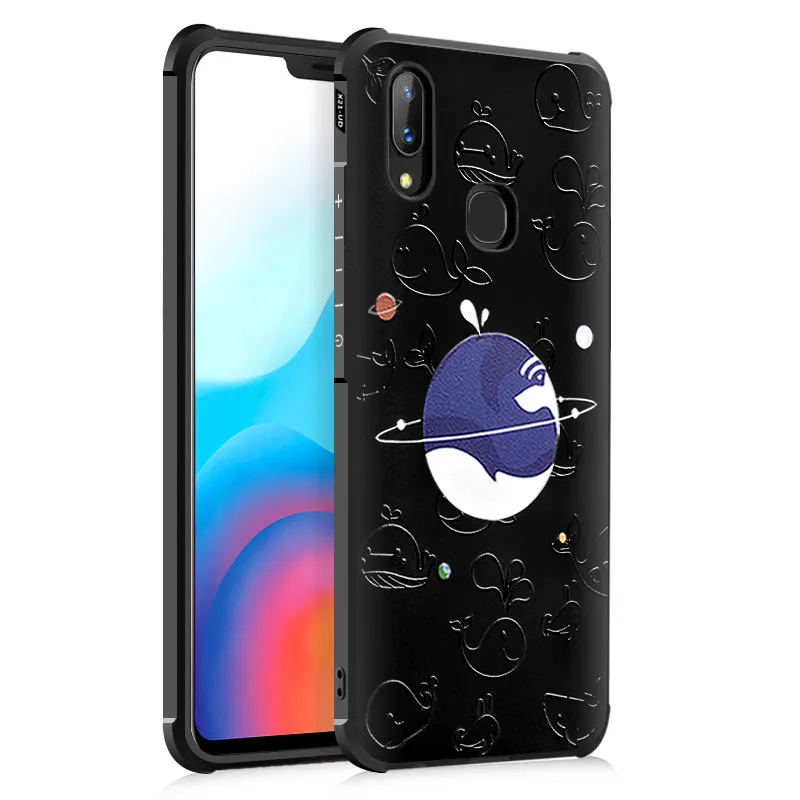 COCOSE ТПУ + силиконовый чехол для vivo x21 модных тенденций и мультфильм мягкий x21UD