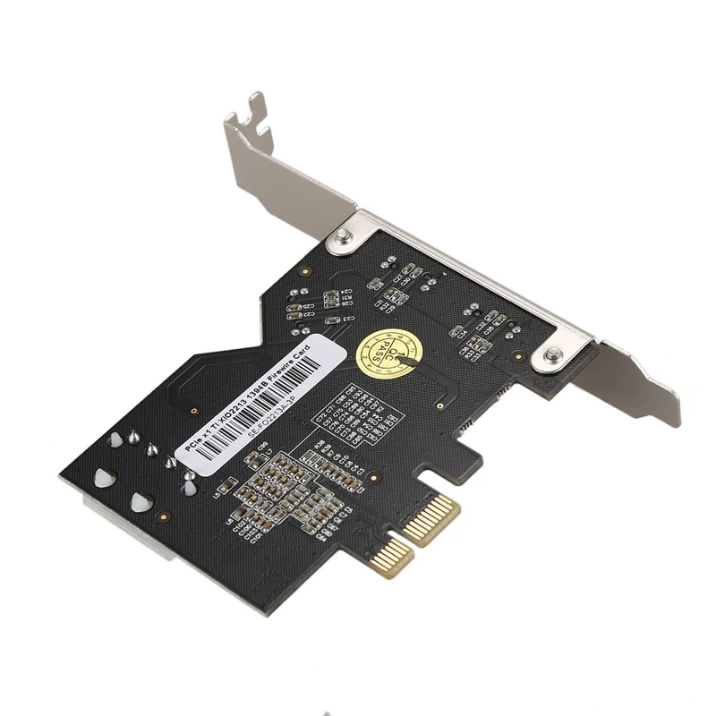 Плата контроллера PCI-Express IEEE 1394b FireWire с 3 портами(2 внешних+ 1 внутренний