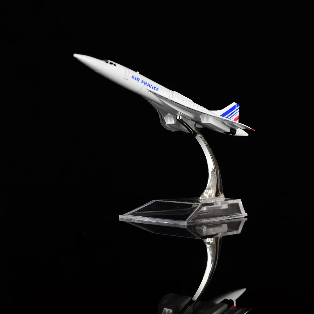 1: 400 16 см Франция Airways F BVFB Concorde металлическая модель самолета украшение офиса