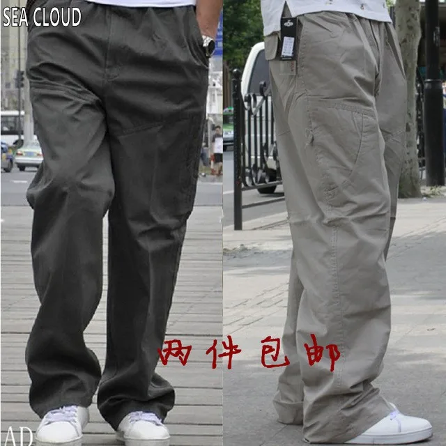 

82 Summer thin male fashion pants casual multi-pocket tooling plus size 4xl 5xl 6xl 3xl casual pants trousers