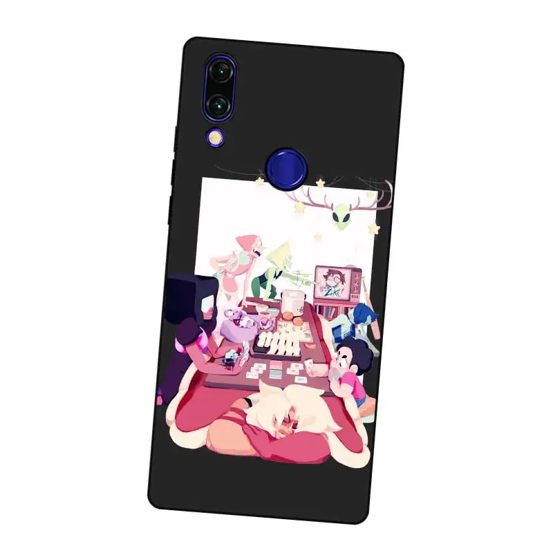 N416 Steven Universe Черный силиконовый чехол для Xiaomi Redmi Note 3 4 4X5 5A 6 7 Pro Global |