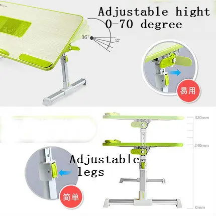 Ленивая кровать стационарный компьютер стол ноутбук стоящий с складной столик