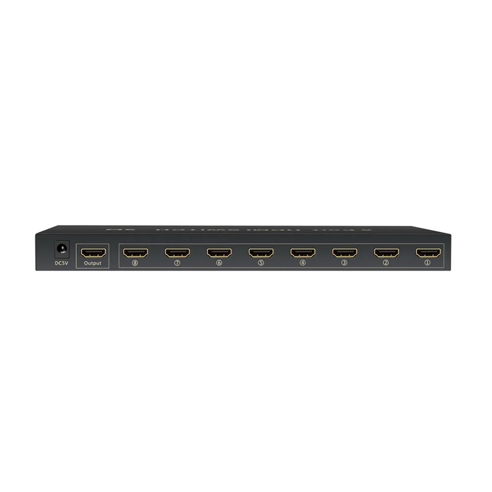 Переключатель HDMI 8 входов и 1 выход видео KVM устройство переключения для