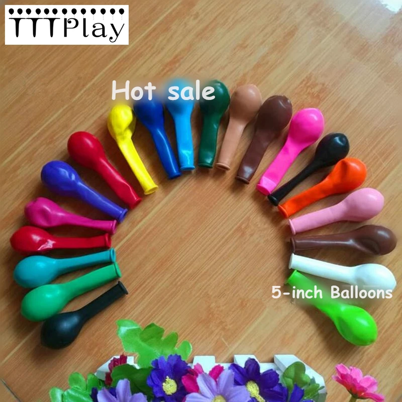 Высокое качество 30 шт./лот 5 дюймов вечерние надувные латексные шары на день