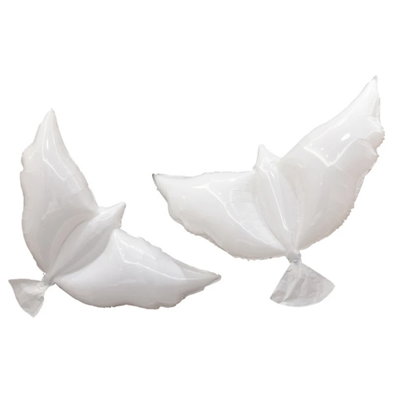 Летающий белый голубь фольгированные шары Свадебные Globos Balao Dove воздушные шары мир птичий шар Голубь мир голубь День Рождения Шар