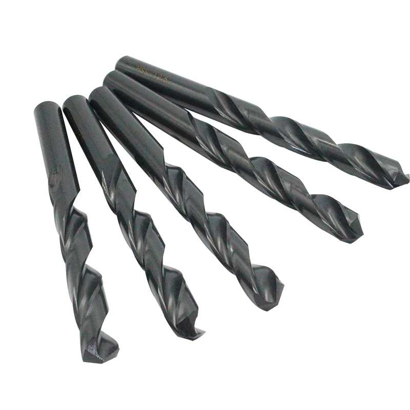 

5PCS 12.5mm High quality HSS high speed steel straight drill bit Cobalt Steel Alloys full grinding twist drill