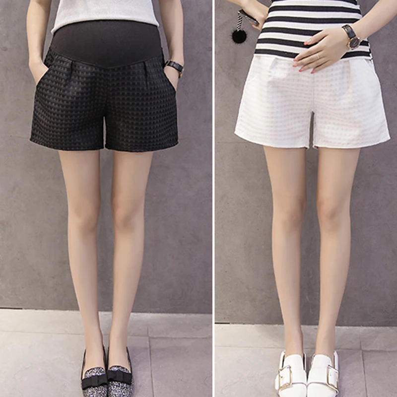 2019 летние штаны для беременных женщин тонкие шорты уличные плиссированные с