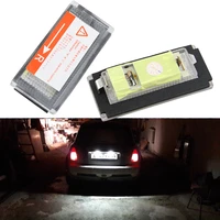 2pcsset led license plate light for for bmw e39 5d 5 door wagon touring 18smd error free bright white car styling