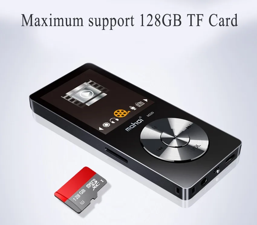 HiFi MP3-плеер с динамиком, металлический APE/FLAC/WAV, высокое качество звука, 8 ГБ, музыкальный плеер без потерь с FM