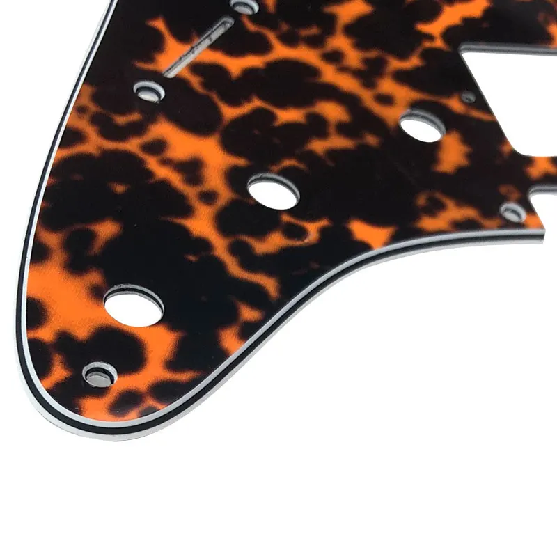 Качественные гитарные детали для нас левшей 57' 8 винтовых отверстий гитара Stratocaster Pickguard с PAF Humbucker HSS Script Plate