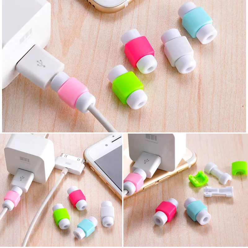 20 шт/1 шт./лот USB протектор для кабеля передачи данных Шнур защитный чехол iPhone