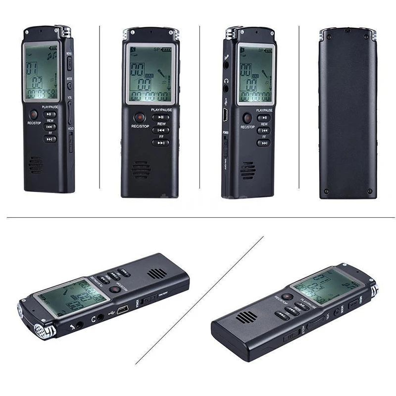 Мини цифровой MP3 музыкальный плеер запись голоса микрофон 8 ГБ 16 32 USB Аудио