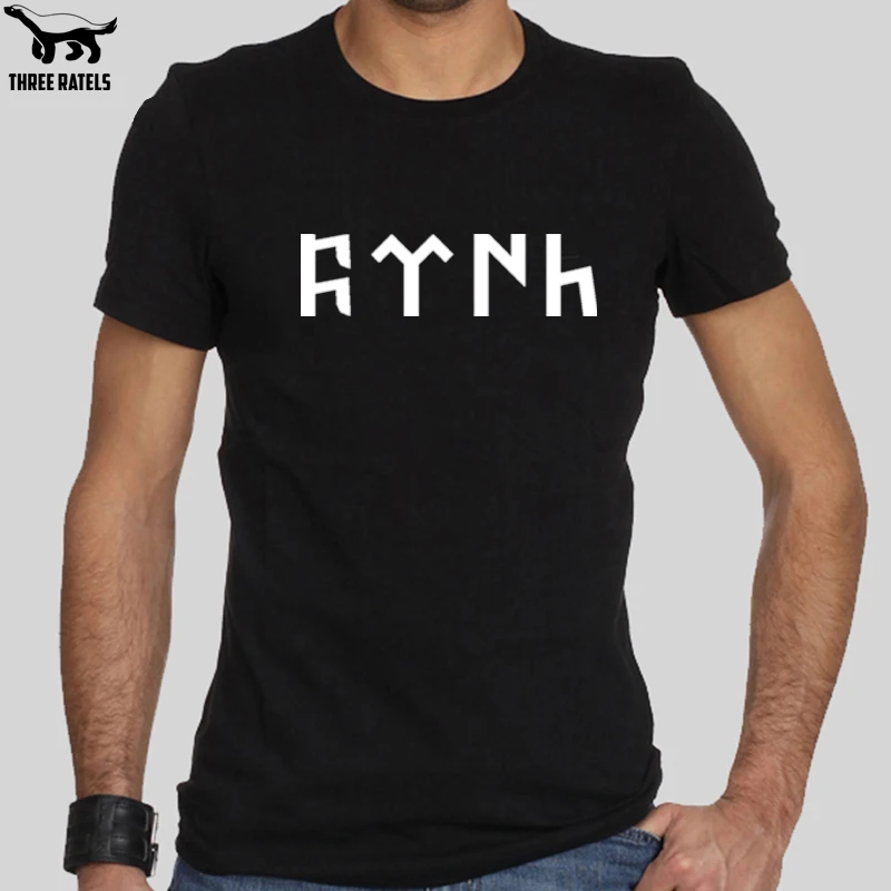 Три Ratels HST177 Gokturkish турецкий Gokturk турка мужская футболка качественные хлопковые