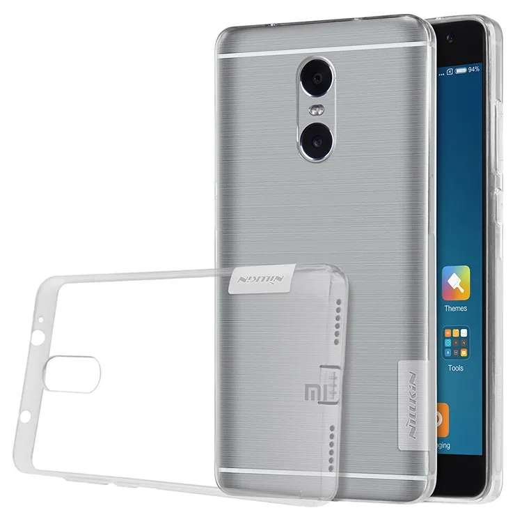 Чехол для Xiaomi Redmi Note 4 для Xiaomi Redmi Pro NILLKIN натуральный прозрачный мягкий кремний ТПУ чехол