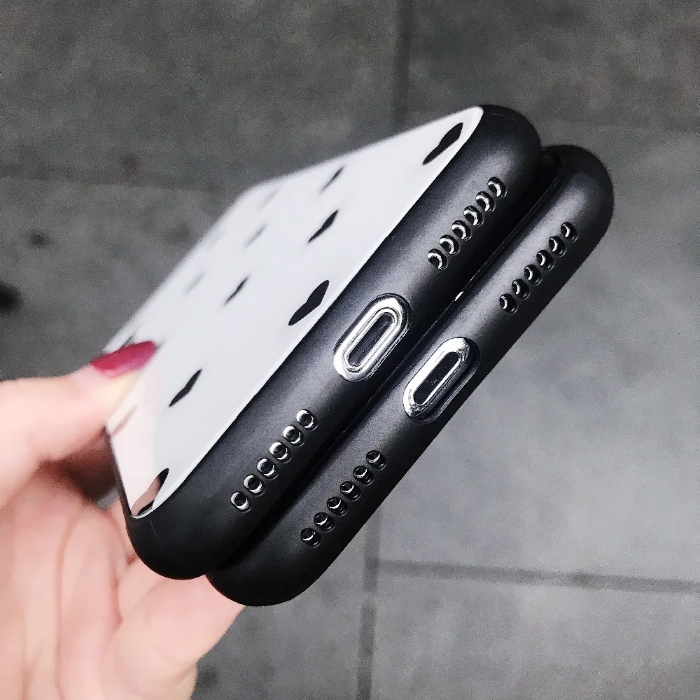 Jomanga прекрасное сердце закаленное стекло чехол для телефона iphone XS Max XR Милые анти