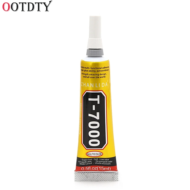 Супер клей OOTDTY T 7000 15 мл из эпоксидной смолы для ремонта герметик рамы с