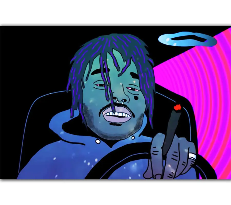 Новый Шелковый постер Lil Uzi Vert Xo Tour Rap Music Star Silk наклейка на стену декоративный