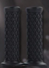 

7/8" 22cm Motorcycle Hand Grips Retro Handle Rubber Bar Gel Grip for Triumph Street Scrambler Vespa GTS 300 Piaggio Moto Guzzi