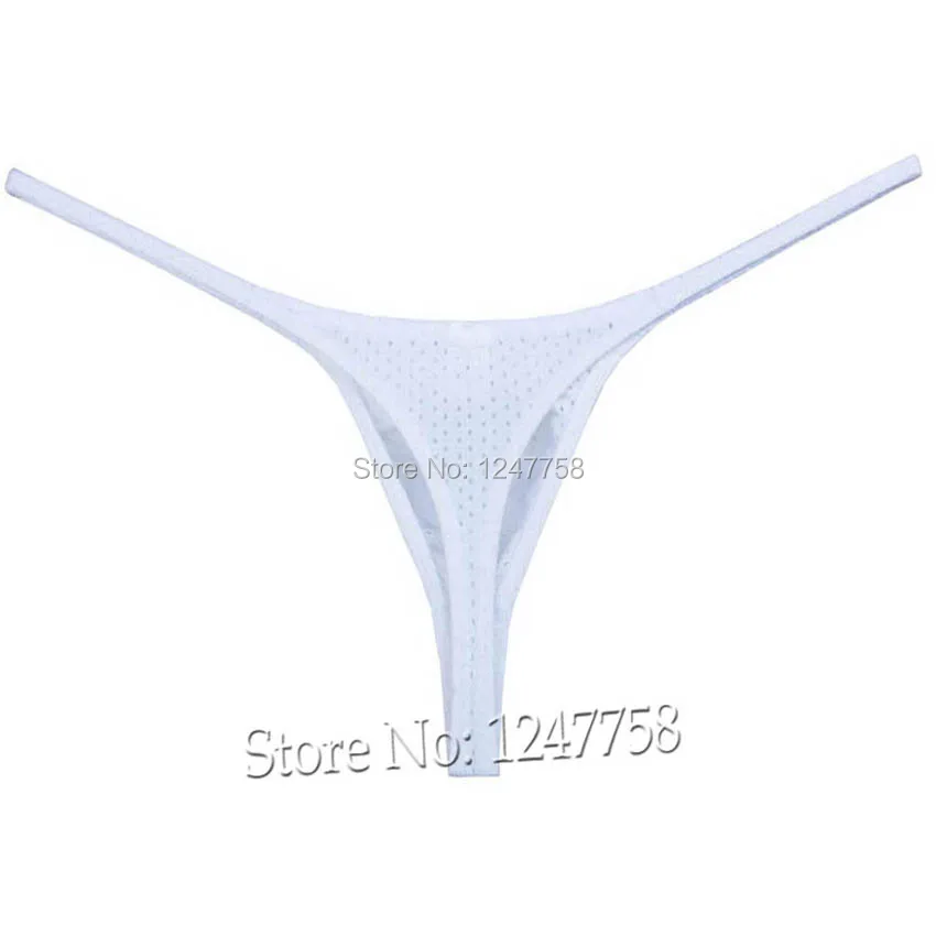 Мужские стринги с карманом увеличивающие выпуклость Т образные мини бикини