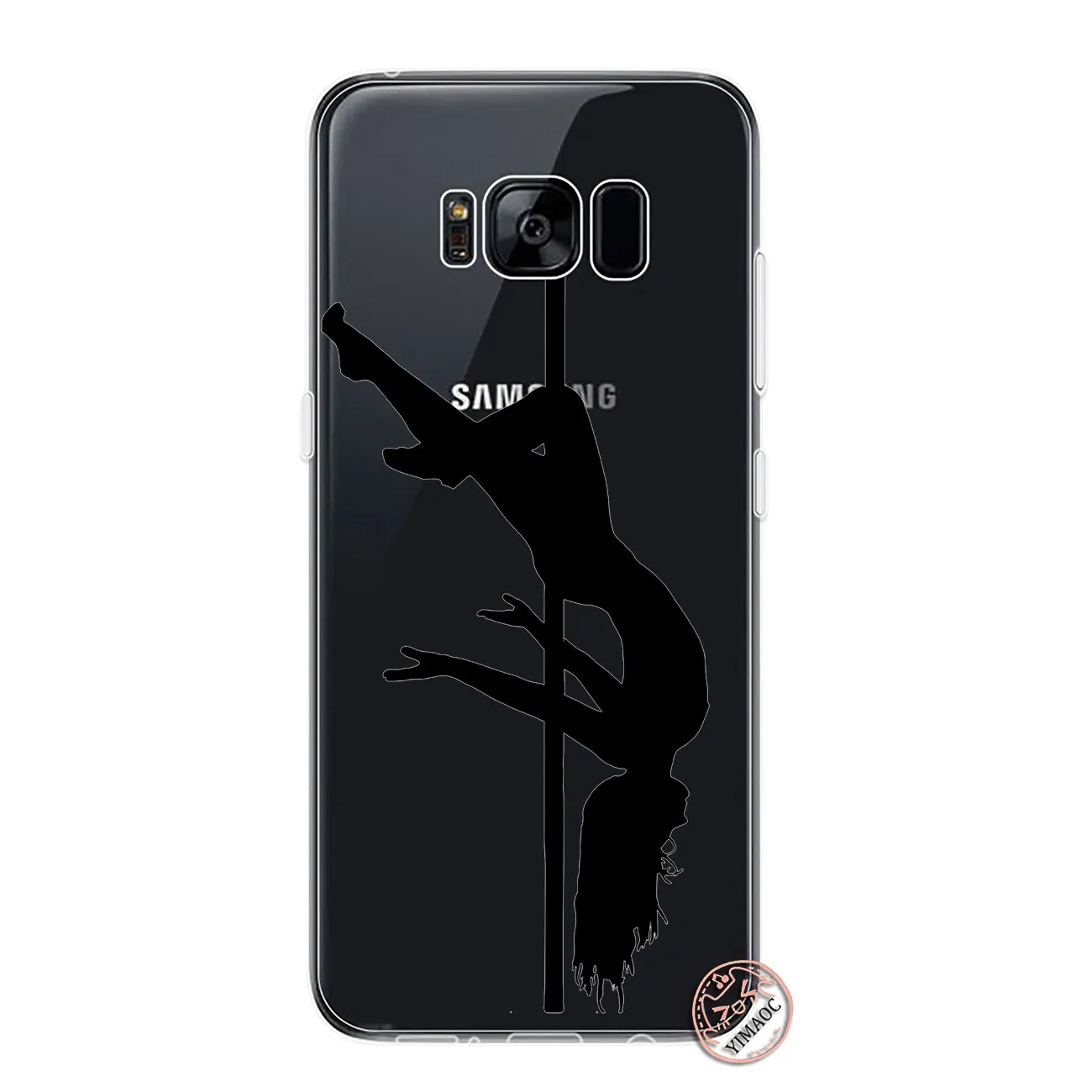 Мягкий силиконовый чехол для телефона YIMAOC Pole dance dancing Fitness из ТПУ Samsung Galaxy S10e S10 S9 S8