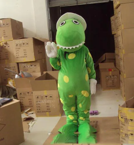 

Factory direct sale the Dinosaur Mascot Costume terms head material Free shipping