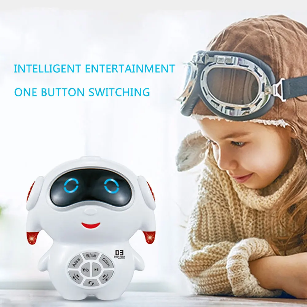 Children's Space Dance Robot Multifunctional Intelligent Entertainment Toy With Light Music Infrared Ray Function | Игрушки и хобби