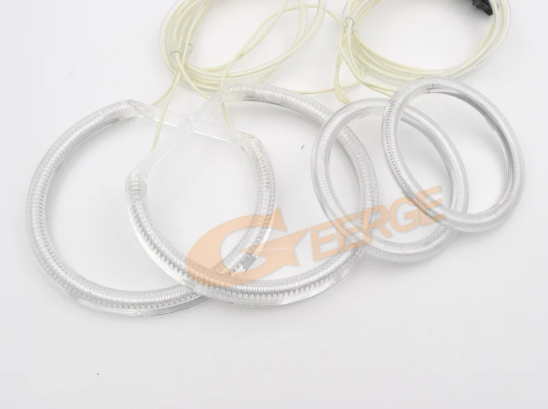 Для Toyota Harrier 2003-2012 HID фары отличные ангельские глазки Ультра яркое освещение CCFL ангельские глазки комплект Halo Кольцо