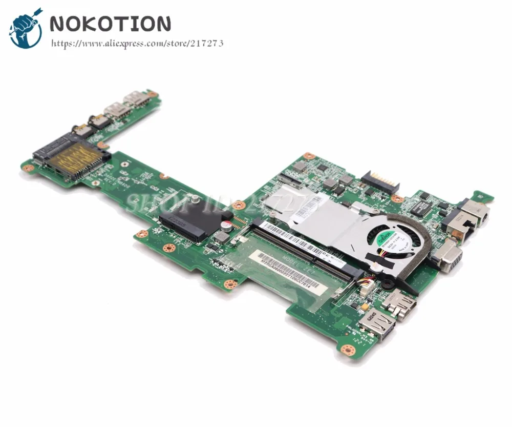 Материнская плата NOKOTION для ноутбука Acer aspire D270 ZE7 материнская MBSGA06002 DA0ZE7MB6D0 N2600 CPU