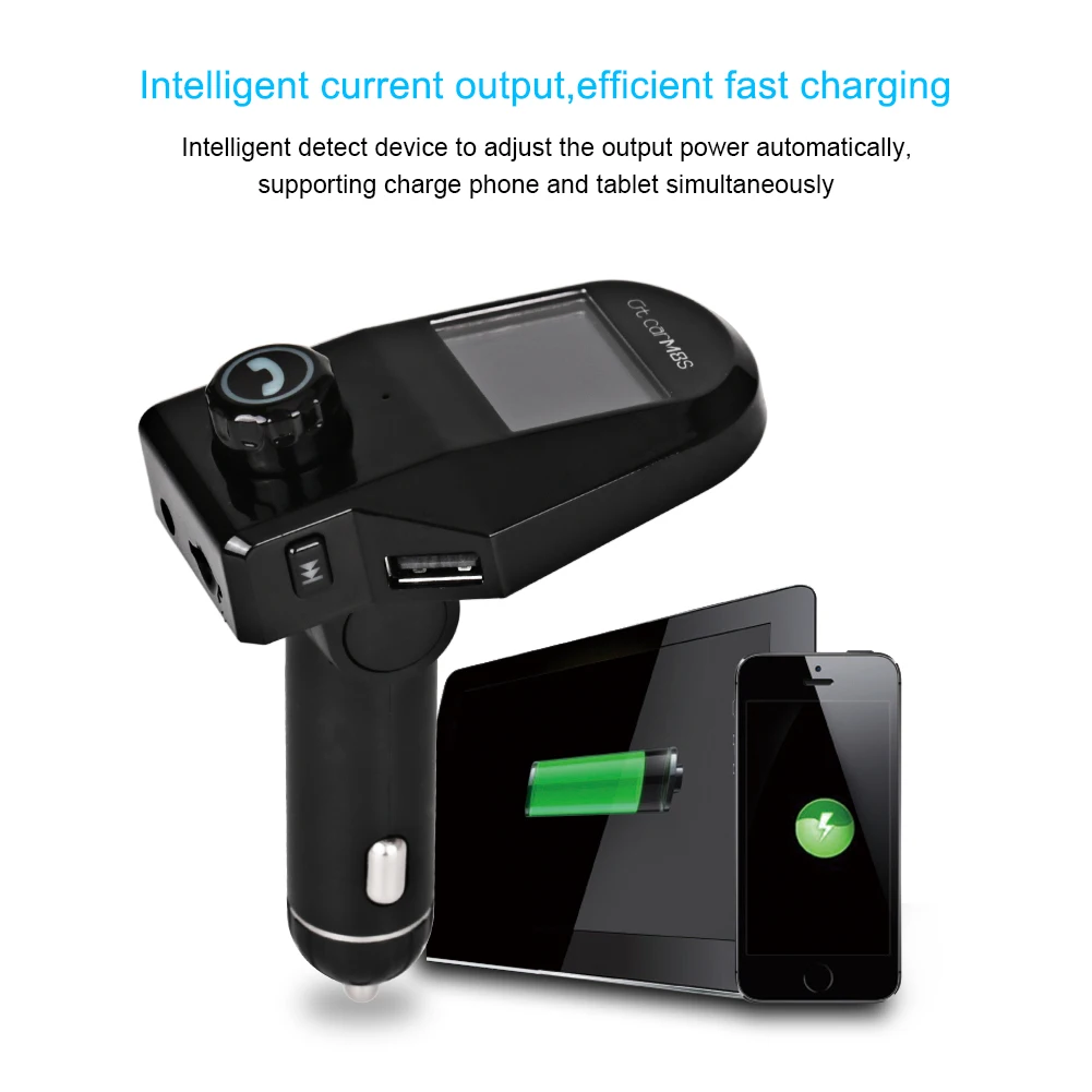 Автомобильный fm передатчик Herorider Bluetooth USB TF Mp3 плеер автомобильный комплект Handsfree