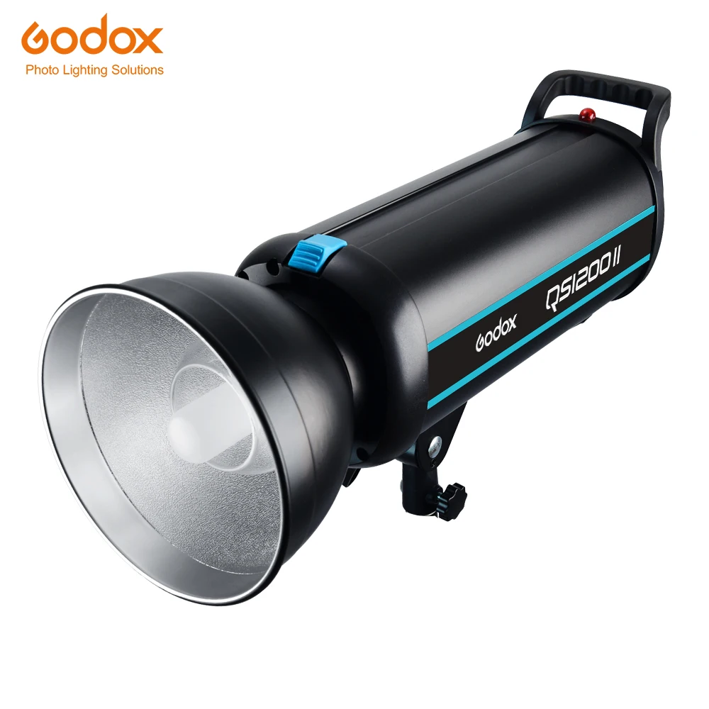 Профессиональный студийный стробоскоп Godox QS1200II 1200Ws GN110 со встроенным