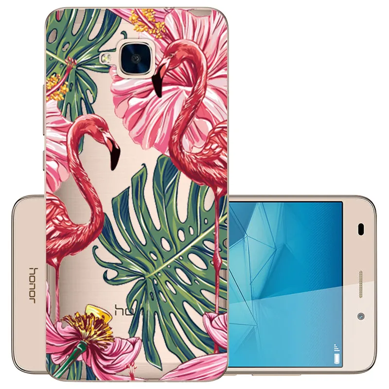 HLH CROWNPRO для huawei Honor 5C Чехол, силиконовый чехол, TPU, задняя крышка для huawei Honor 5C, мягкий силиконовый чехол s, чехол без отверстия для отпечатков пальцев - Цвет: HLH