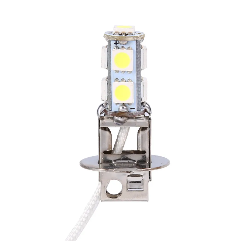 1 пара H3 5050 9 SMD СВЕТОДИОДНЫЙ Автомобильный противотуманный светильник DC12V