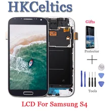 ЖК дисплей для Samsung S4 + сенсорный экран с рамкой GT i9505 дигитайзер