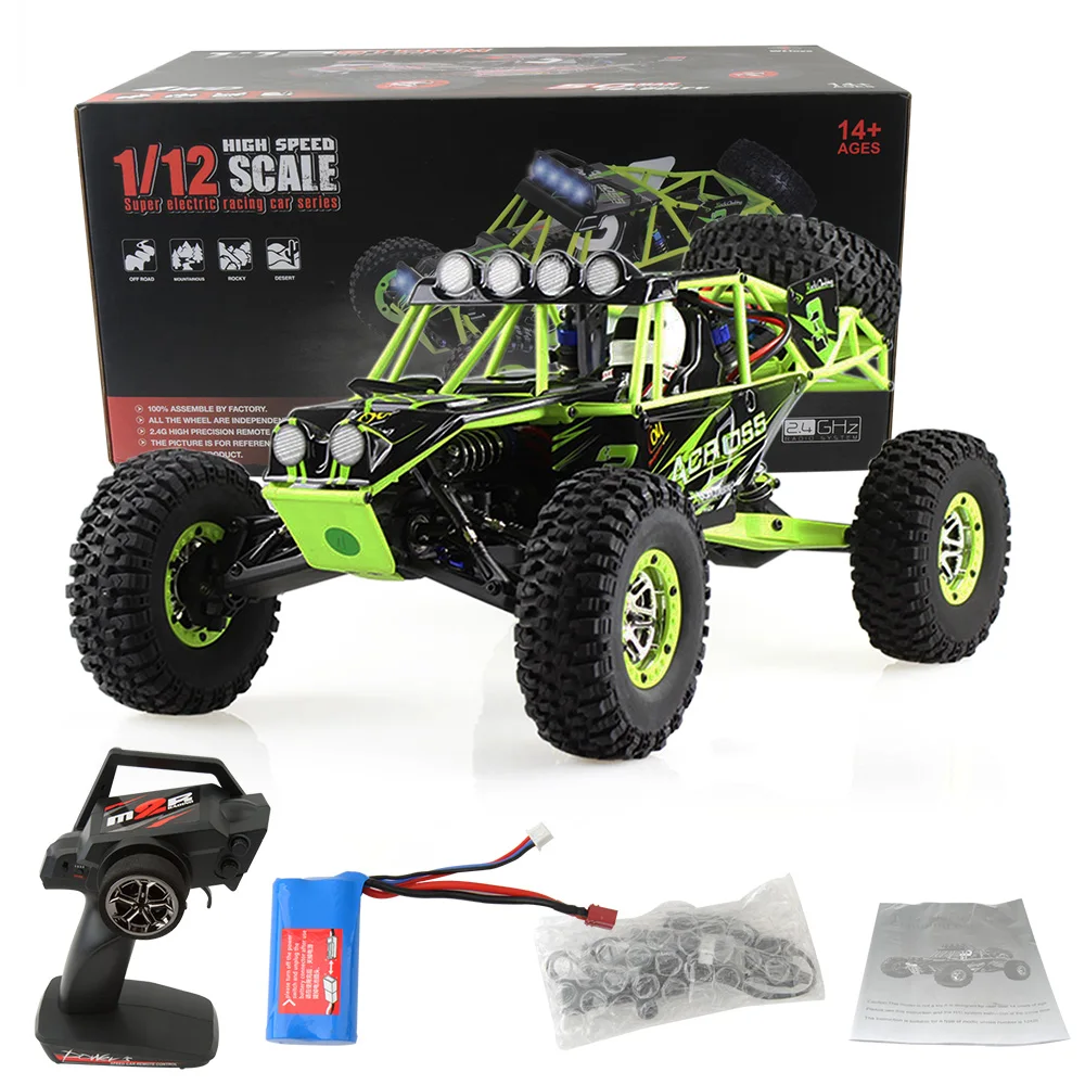 Rc автомобиль WLtoys 12428 4WD 1/12 2.4 г 50 км/ч высокое Скорость Monster Truck Радио Управление RC