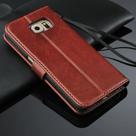 Кожаный чехол кошелек для Samsung Galaxy S3 S4 S5 S6 S7 edge S8 A3 A5 A6 A8 J8 J1 J2 J3 J4 J5 J6 J7 Neo Core 2017 2018 Grand