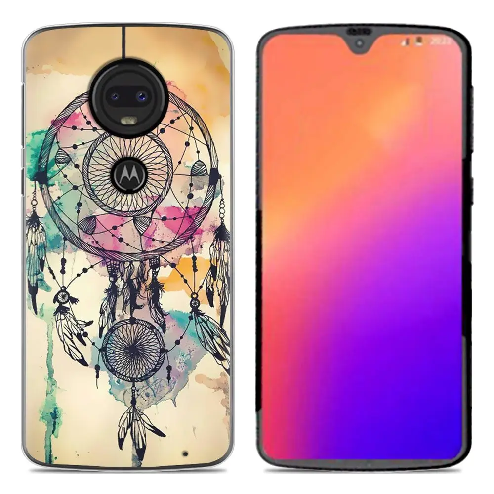 YIKS силиконовый чехол для Motorola Moto G7 Роскошный мультяшный ТПУ G 7 Мягкий защитный на