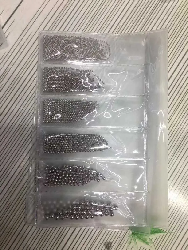 silver gray 1 упаковка, Микс, 6 размеров, 0,8-3 мм, черный, золотой, серебряный, розовый, металлический бисер, шар, сплав для дизайна ногтей, драгоценные камни, украшения, маникюр, сделай сам, советы - Цвет: silver gray