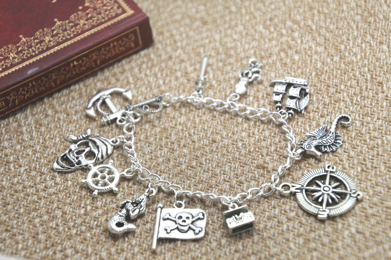 Браслет в стиле пиратов Карибского моря 12 шт. | Украшения и аксессуары