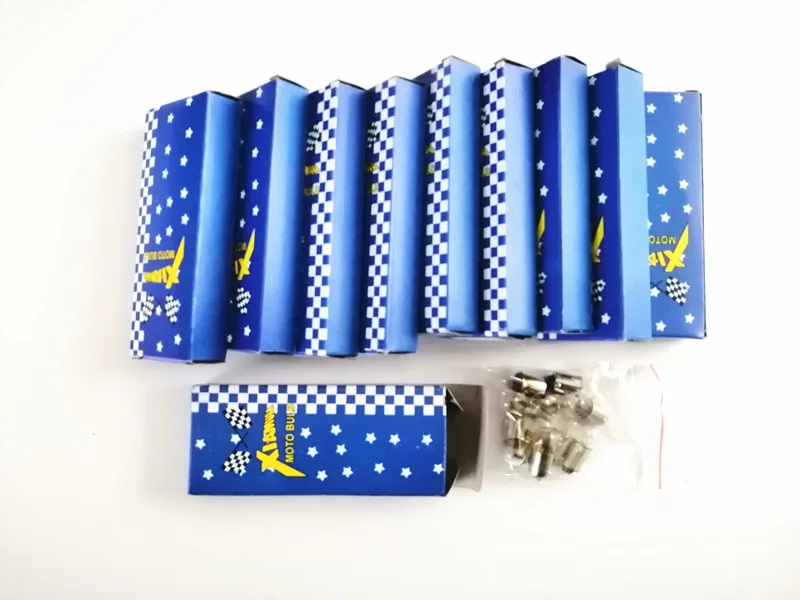 

100 шт./лот лампа для мотоцикла 12W3V задние стоп-сигналы галогенная лампа для ATV мотоцикла авто лампы