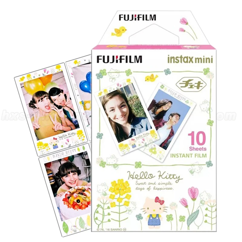 Оригинальная пленка Fujifilm Instax Mini 9 Hello Kitty 10 шт. фотобумага для 8 7s 90 25 50s 50i Share SP 1 2