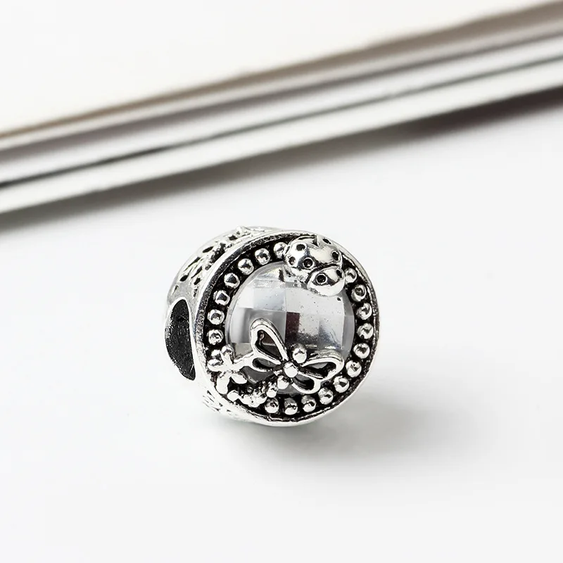New Original Bead Nature Dragonfly Ladybug Charm Fit Bracelet Necklace DIY Women Jewelry | Украшения и аксессуары