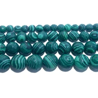 faceted natural stone green malachite loose beads 4 6 8 10 12 mm pick size for jewelry making diy bracelet necklace material