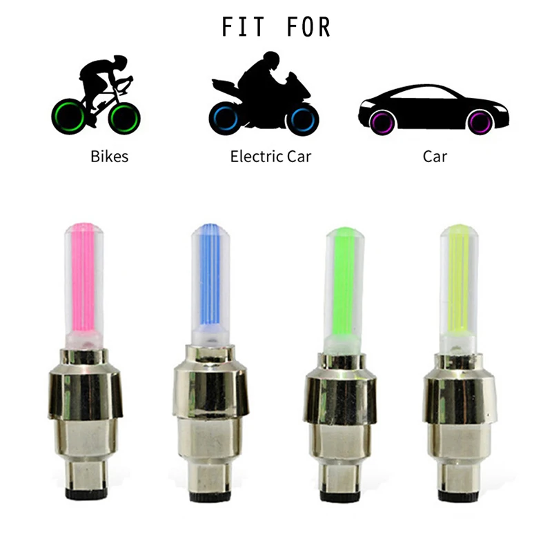 2 шт. светодиодный пачки для клапанов автомобильных и мотоциклетных шин Skoda Octavia A5