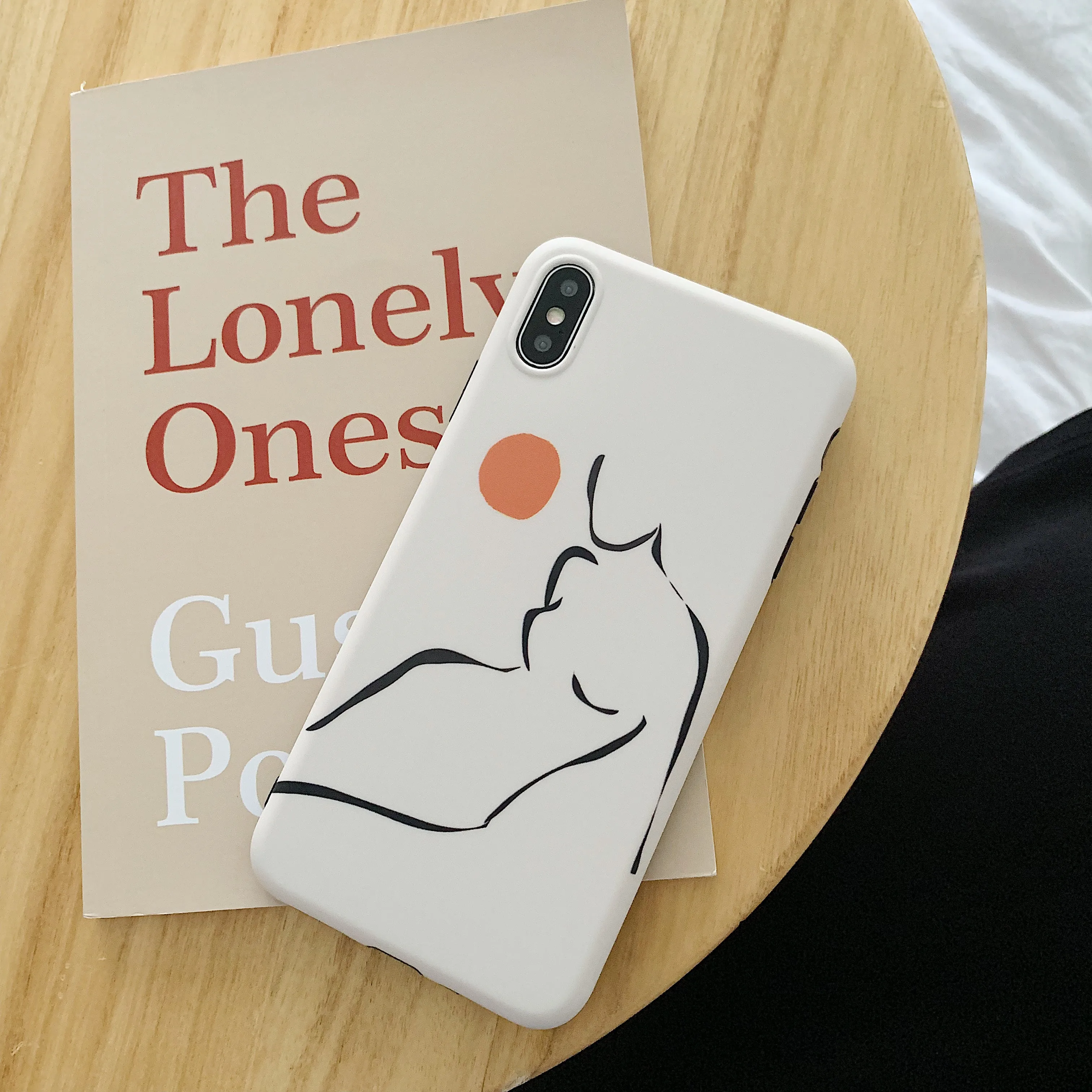 Силиконовый чехол для iphone 7 8 6 6S Plus с абстрактным рисунком девочек Модный мягкий X