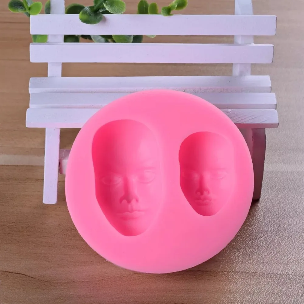1 шт. маска для лица 3D силиконовый инструмент сделай сам украшения торта глины